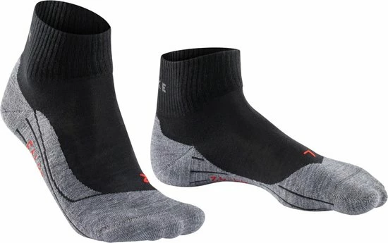Flash-uitverkoop ???? FALKE TK5 Wander Short Wandelsokken Kort Zacht Thermisch Anti-blaar Antizweet Zonder Motief Met Elastische Boord Admend Merinowol Zwart Dames Sportsokken - Maat 41-42 ???? 7 Flash-uitverkoop ???? FALKE TK5 Wander Short Wandelsokken Kort Zacht Thermisch Anti-blaar Antizweet Zonder Motief Met Elastische Boord Admend Merinowol Zwart Dames Sportsokken - Maat 41-42 ???? - Afbeelding 5
