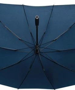 Beste deal ❤️ Falcone Duo Paraplu - Ø 148 Cm - Marineblauw ⌛ -Hendi Shop 550x346 6