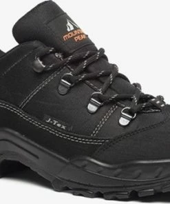 Uitgang ???? Mountain Peak Dames Wandelschoenen Categorie A - Zwart - Maat 38 - Uitneembare Zool ????