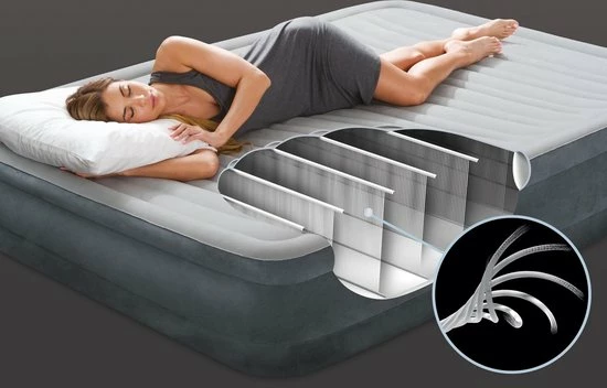 Uitgang ❤️ Intex Comfort-Plush Full Luchtbed - 2-persoons - 191 X 137 X 33 Cm ???? 9 Uitgang ❤️ Intex Comfort-Plush Full Luchtbed - 2-persoons - 191 X 137 X 33 Cm ???? - Afbeelding 7