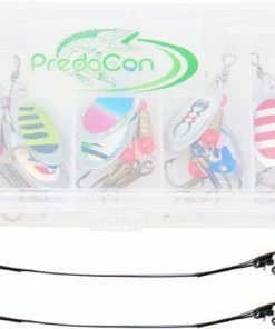 Beste Verkoop ???? PredaCon Kunstaas Spinner Set 'Natural' Met Stalen Onderlijnen - 13-delig - Blinker Set - Snoek, Forel & Baars Vissen - Spinners Hengelsport - Kunstaas Roofvissen ???? -Hendi Shop 550x364 28