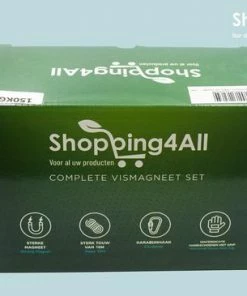 Goedkoopste ???? Shopping4All - Magneetvissen Set- Magneetvissen - Vismagneet - 150 KG Trekkracht - 10m Touw - Handschoenen - Karabijnhaak ???? -Hendi Shop 550x365 13