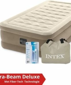 Groothandel ✔️ Intex Luchtbed - Ultra Plush - Formaat: Twin - B99 X L191 X H46 Cm - Ingebouwde Pomp - Met Reparatieset ✔️ -Hendi Shop 550x365 2