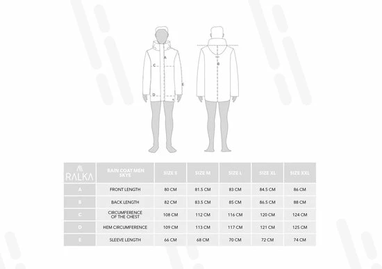 Top 10 ???? Ralka Regenjas Heren - Skye - Zwart - XL ???? 13 Top 10 ???? Ralka Regenjas Heren - Skye - Zwart - XL ???? - Afbeelding 11
