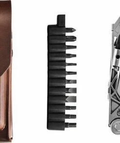 Beste deal ???? Gerber - Center-Drive PLUS - Multitool - Inclusief Bit Set En Leren Hoes ????