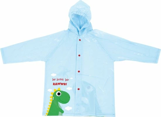 Promo ✔️ Zaska Regenponcho Dino Junior Pvc Lichtblauw Maat 104/110 ???? 3 Promo ✔️ Zaska Regenponcho Dino Junior Pvc Lichtblauw Maat 104/110 ????
