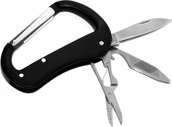 Gloednieuw ✨ Nektar Nectar Multifunctioneel Karabijnhaak Zakmes ⭐ 3 Gloednieuw ✨ Nektar Nectar Multifunctioneel Karabijnhaak Zakmes ⭐