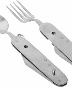 Aanbiedingen ❤️ Merkloos Bestek - All -In-One Vork / Lepel / Mes / Flesopener/ Tirbuson ???? -Hendi Shop 550x407