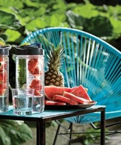 Beste Pirce ???? Loooqs Waterfles Met Infuser - Oranje - 0.8 L ???? -Hendi Shop 550x412 27