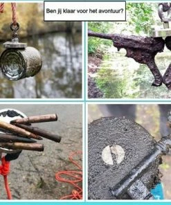 Goedkoopste ???? Shopping4All - Magneetvissen Set- Magneetvissen - Vismagneet - 150 KG Trekkracht - 10m Touw - Handschoenen - Karabijnhaak ???? -Hendi Shop 550x412 32