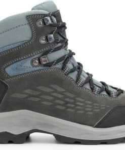 Beste deal ???? Travelin' Aborg - Dames Wandelschoenen - Waterdicht En Ademend - Lichtgrijs Leer - Maat 38 ????