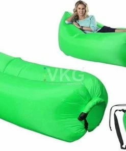 Aanbiedingen ???? Chill & Relaxx Air Lounger - Lucht Lounger Sofa Matras GROEN- Zwembad- Strand- Luchtbed Airlounger ???? -Hendi Shop 550x417 7