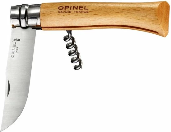 Kopen ???? Opinel Kurkentrekker Zakmes - RVS Hout ???? 5 Kopen ???? Opinel Kurkentrekker Zakmes - RVS Hout ???? - Afbeelding 3