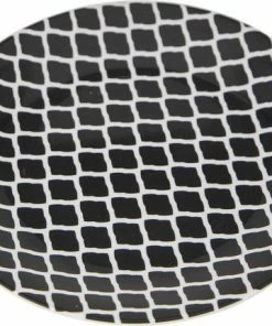 Beste Verkoop ???? Bo-Camp Servies - Mix & Match - 16 Delig - Zwart/Wit ???? -Hendi Shop 550x430 2