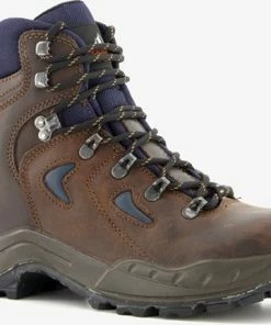 Korting ???? Mountain Peak Leren Heren Wandelschoenen ????
