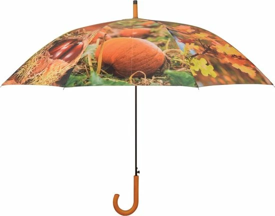 Gloednieuw ???? Esschert Design Paraplu Herfst Automatisch 120 Cm Polyester ???? 3 Gloednieuw ???? Esschert Design Paraplu Herfst Automatisch 120 Cm Polyester ????