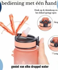 Beste Pirce ???? Locolta Motivatie Waterfles - 1 Liter Drinkfles - Drinkfles Met Tijdsmarkering - Drinkfles Met Rietje - Lekvrije Drinkfles - Blauw Met Roos ❤️ 10 Beste Pirce ???? Locolta Motivatie Waterfles - 1 Liter Drinkfles - Drinkfles Met Tijdsmarkering - Drinkfles Met Rietje - Lekvrije Drinkfles - Blauw Met Roos ❤️ -Hendi Shop 550x440 3
