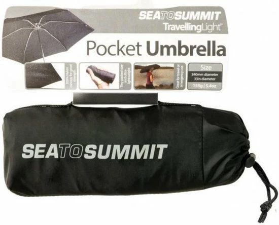 Hete verkoop ???? Sea To Summit Pocket Paraplu - Mini - Zwart ✨ 6 Hete verkoop ???? Sea To Summit Pocket Paraplu - Mini - Zwart ✨ - Afbeelding 4
