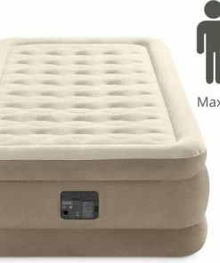 Groothandel ✔️ Intex Luchtbed - Ultra Plush - Formaat: Twin - B99 X L191 X H46 Cm - Ingebouwde Pomp - Met Reparatieset ✔️ -Hendi Shop 550x449