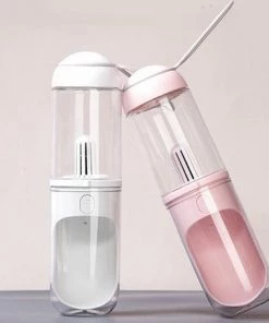 Beste Pirce ???? LuxeBass Draagbare Drinkfles Voor Honden Met Waterdispenser Voor Huisdieren - Bidon - Honden Drinkfles - Waterfles, Reizen, Drinken Voor Drinkflessen, Voor Buiten, (wit) ???? -Hendi Shop 550x454 1