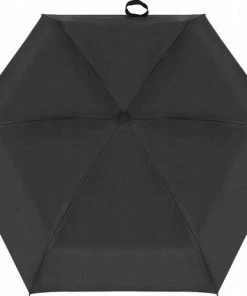 Korting ???? AA Commerce Opvouwbare Mini Paraplu - Klein & Opvouwbaar - Stormparaplu - Stevig Anti Storm & Wind - Windproof - 6 Panelen - Ø 90 Cm - Ruimtebesparend & Compact - Zwart ???? -Hendi Shop 550x462 2