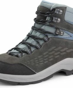 Beste deal ???? Travelin' Aborg - Dames Wandelschoenen - Waterdicht En Ademend - Lichtgrijs Leer - Maat 38 ???? -Hendi Shop 550x468