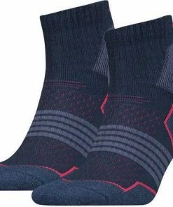 Uitgang ???? Head - Hiking 2-pack Quarter Roze/blauw - Maat 39-42 ???? -Hendi Shop 550x476 3