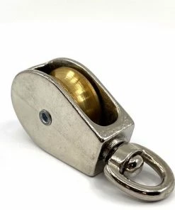 Korting ❤️ TQ4U Top Quality For You TQ4U Katrol - Enkel - Vernikkeld - Ophangoog - Ø 24 Mm - Touw Max Ø 5 Mm ???? -Hendi Shop 550x484 3