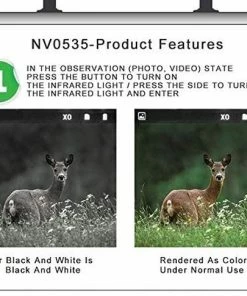 Flash-uitverkoop ???? DrPhone MONO2 - Monoculaire Nachtzicht Telescoop 720P - 5X35 - Optische Digitale Nachtvision - Infrarood HD Met Foto/Video-opname/Afspelen/Functie - Nightvision Zwart ???? -Hendi Shop 550x485 2