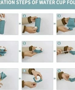 Beste Pirce ???? U-Fit One U Fit One® Opvouwbare Waterfles 0.6 Liter - Waterjug - Sportdrankfles - Fitness - Ufitone - Donkergroen ???? -Hendi Shop 550x485