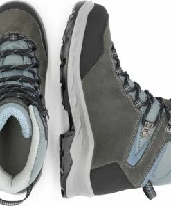 Beste deal ???? Travelin' Aborg - Dames Wandelschoenen - Waterdicht En Ademend - Lichtgrijs Leer - Maat 38 ???? -Hendi Shop 550x490