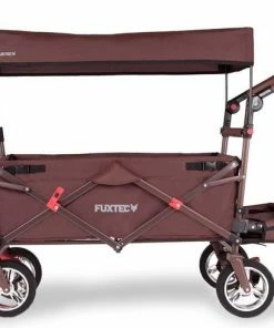 Korting ⌛ FUXTEC Bolderkar CT800 - Bruin ✔️