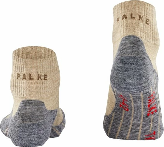 Groothandel ???? FALKE TK5 Wander Short Wandelsokken Kort Zacht Thermisch Anti-blaar Antizweet Zonder Motief Met Elastische Boord Admend Merinowol Beige Dames Sportsokken - Maat 39-40 ???? 4 Groothandel ???? FALKE TK5 Wander Short Wandelsokken Kort Zacht Thermisch Anti-blaar Antizweet Zonder Motief Met Elastische Boord Admend Merinowol Beige Dames Sportsokken - Maat 39-40 ???? - Afbeelding 2