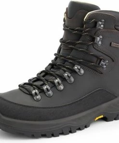 Beste Verkoop ???? Travelin' Odense Leren Heren Wandelschoenen - VIBRAM Zool - Waterdicht En Ademend - Bruin Leer - Maat 47 ✔️ -Hendi Shop 550x492 6