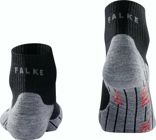 Flash-uitverkoop ???? FALKE TK5 Wander Short Wandelsokken Kort Zacht Thermisch Anti-blaar Antizweet Zonder Motief Met Elastische Boord Admend Merinowol Zwart Dames Sportsokken - Maat 41-42 ???? 4 Flash-uitverkoop ???? FALKE TK5 Wander Short Wandelsokken Kort Zacht Thermisch Anti-blaar Antizweet Zonder Motief Met Elastische Boord Admend Merinowol Zwart Dames Sportsokken - Maat 41-42 ???? - Afbeelding 2