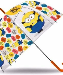 Beste Verkoop ❤️ Minions Paraplu Voor Kinderen - 45 Cm - Kinder/kinderen Paraplu ????
