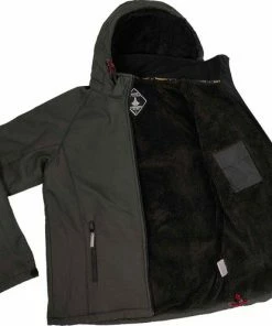 Begroting ???? BJØRNSON Hamm Softshell Winterjas Heren - Teddy Winddicht - Maat 4XL - Zwart ???? -Hendi Shop 550x497 7