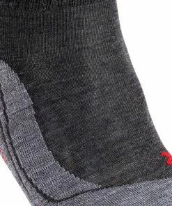 Promo ???? FALKE TK5 Wander Short Wandelsokken Kort Zacht Thermisch Anti-blaar Antizweet Zonder Motief Met Elastische Boord Admend Merinowol Grijs Dames Sportsokken - Maat 41-42 ???? -Hendi Shop 550x501 6