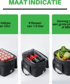 Goedkoopste ???? Weve Goods Packaway 4 Laags Geïsoleerde Koeltas - Lunchtas 30 Liter - Zwart ???? 31 Goedkoopste ???? Weve Goods Packaway 4 Laags Geïsoleerde Koeltas - Lunchtas 30 Liter - Zwart ???? -Hendi Shop 550x506 3