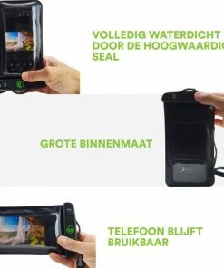 Hete verkoop ???? Jaunti | Waterdichte Telefoonhoesjes | Waterdicht Telefoonhoesje | Onderwater Hoesje Telefoon | Waterbestendig Telefoonzakje| Universeel Hoes Zwart | XL Variant Voor PRO & ULTRA Smartphones ???? -Hendi Shop 550x506 6