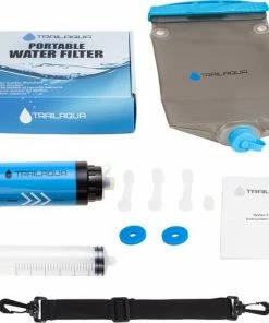 Beste deal ⭐ TrailAqua Waterfilter Survival 0.1Micron - Filtert Bacteriën - Snelle Drinkwaterfilter En Waterzuivering Met Waterzak Voor Outdoor, Kamperen, Preppen En Wandelen ???? -Hendi Shop 550x507 3