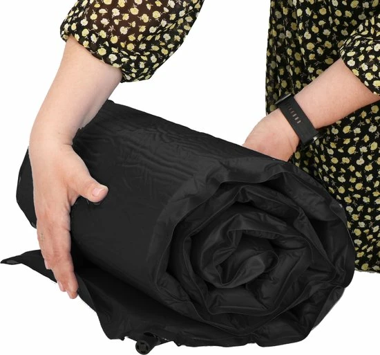 Nieuw ???? Springos Slaapmat | Zelfopblazend | 180 Cm | Inclusief Hoes | Zwart ???? 10 Nieuw ???? Springos Slaapmat | Zelfopblazend | 180 Cm | Inclusief Hoes | Zwart ???? - Afbeelding 8