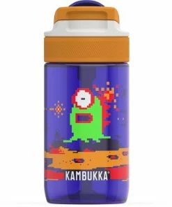 Aanbiedingen ???? Kambukka Lagoon Drinkfles 400ml - Alien Arcade Met Geïntegreerd Rietje ????