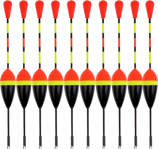 Beste Pirce ???? Merkloos Dobbers - Dobberset - Karper Vissen- Hengelsport - Vishengel - 10 Stuks ???? 3 Beste Pirce ???? Merkloos Dobbers - Dobberset - Karper Vissen- Hengelsport - Vishengel - 10 Stuks ????
