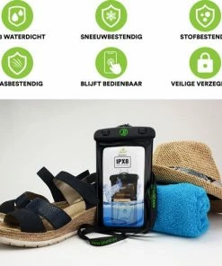 Hete verkoop ???? Jaunti | Waterdichte Telefoonhoesjes | Waterdicht Telefoonhoesje | Onderwater Hoesje Telefoon | Waterbestendig Telefoonzakje| Universeel Hoes Zwart | XL Variant Voor PRO & ULTRA Smartphones ???? -Hendi Shop 550x521 10