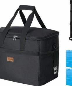 Goedkoopste ???? Weve Goods Packaway 4 Laags Geïsoleerde Koeltas - Lunchtas 30 Liter - Zwart ????