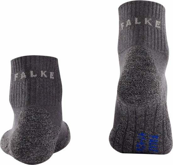 Aanbiedingen ???? FALKE TK2 Explore Cool Short Wandelsokken Kort Zacht Thermisch Anti-blaar Antizweet Zonder Motief Met Elastische Boord Verkoelend Ademend Sneldrogend Grijs Dames Sportsokken - Maat 37-38 ???? 6 Aanbiedingen ???? FALKE TK2 Explore Cool Short Wandelsokken Kort Zacht Thermisch Anti-blaar Antizweet Zonder Motief Met Elastische Boord Verkoelend Ademend Sneldrogend Grijs Dames Sportsokken - Maat 37-38 ???? - Afbeelding 4