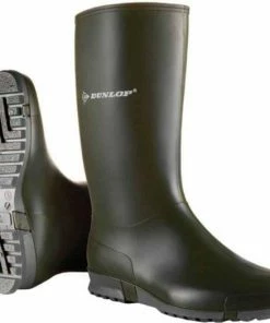 Korting ???? Dunlop Regenlaarzen - Maat 35Kinderen - Groen ????