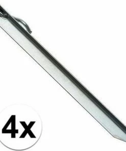 Korting ???? Merkloos 4x Stuks Storm Tentharingen Stormband 38 Cm ✨