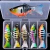 Kopen ???? Merkloos Kunstaas Set - 5 Swimbaits - 15 Gram - 10 Cm - Roofvissen - Snoek - Snoekbaars - In Handige Afsluitbare Opbergbox ???? -Hendi Shop 550x525 4